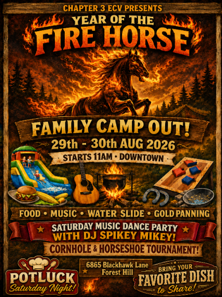 Family Camp Out — Year of the Fire Horse